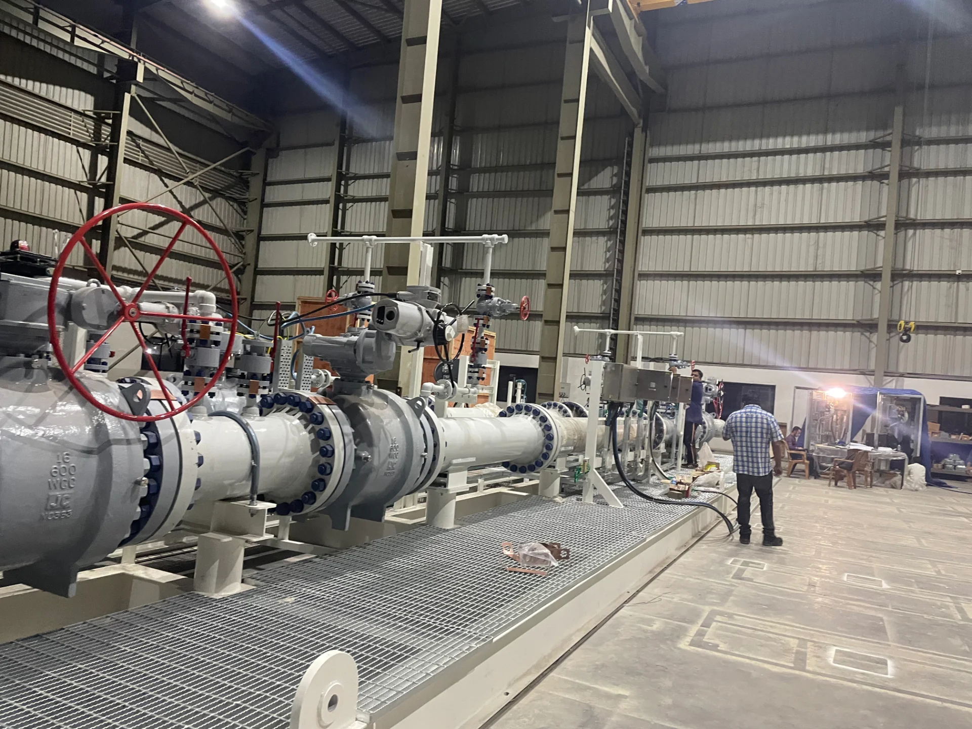 Gas Metering Skid