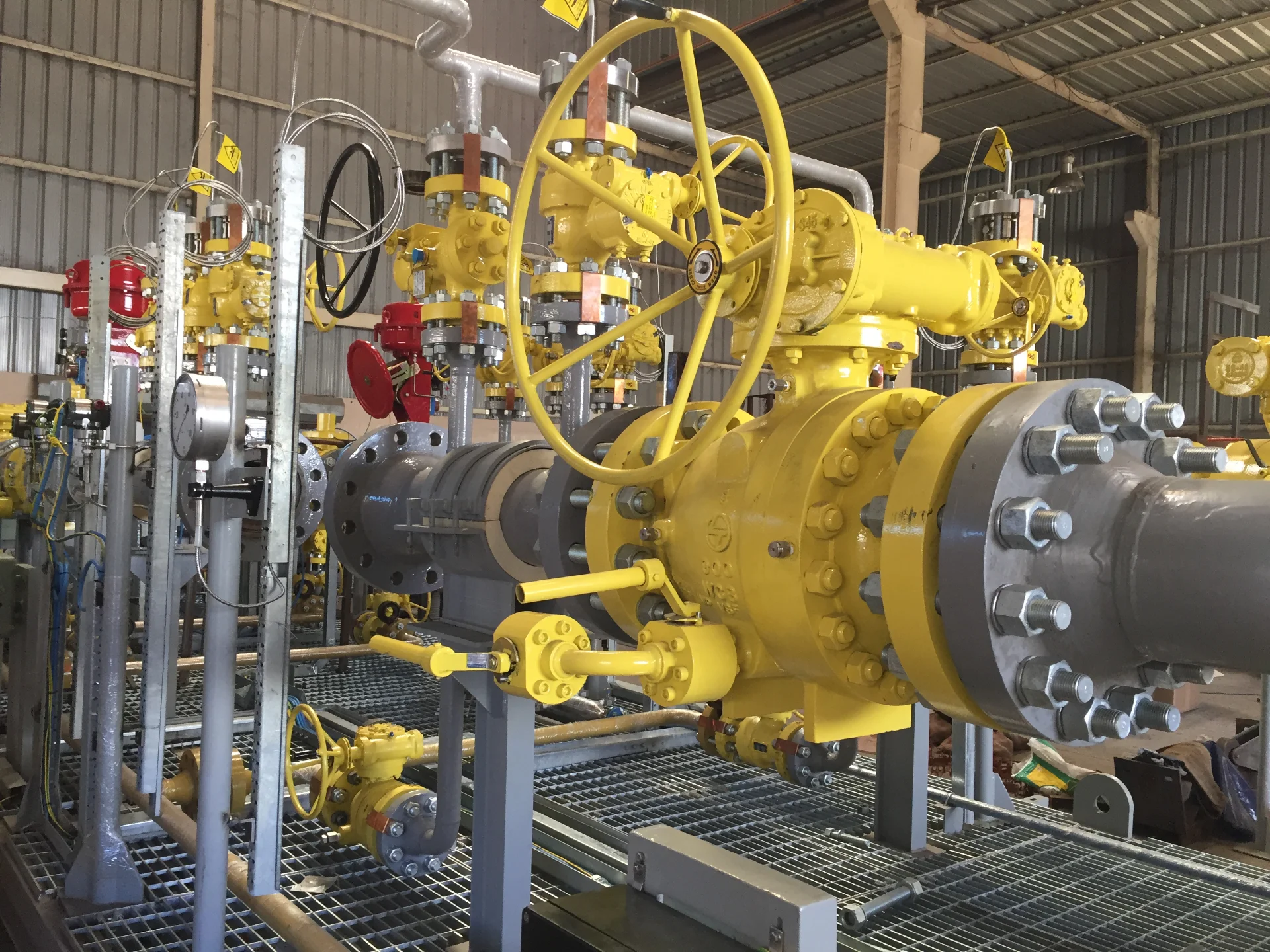 Gas Metering Skid