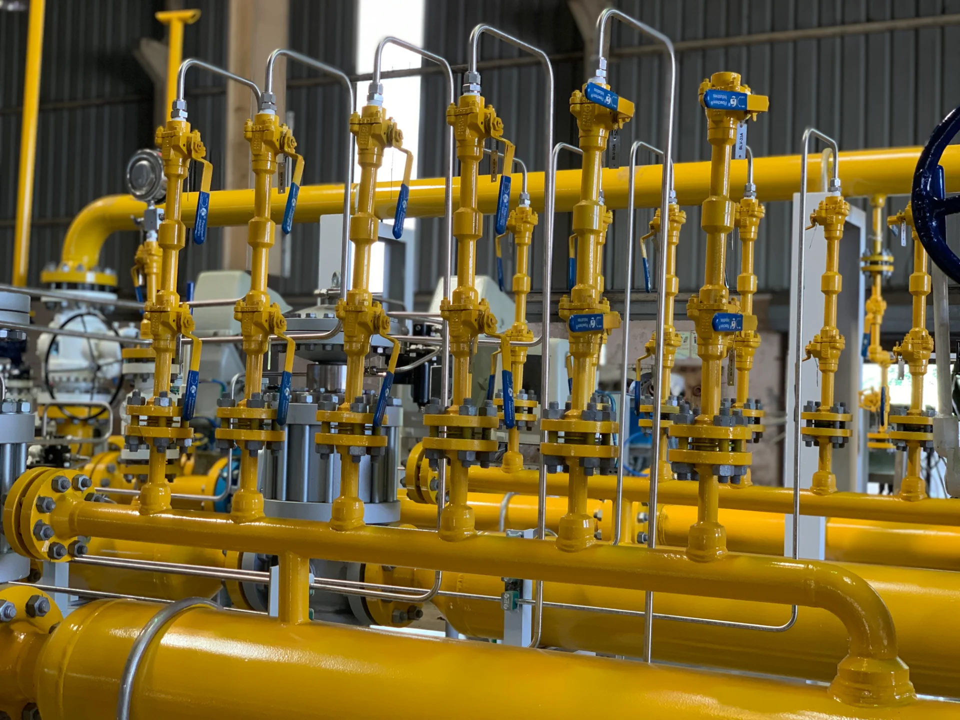 Gas Metering Skid