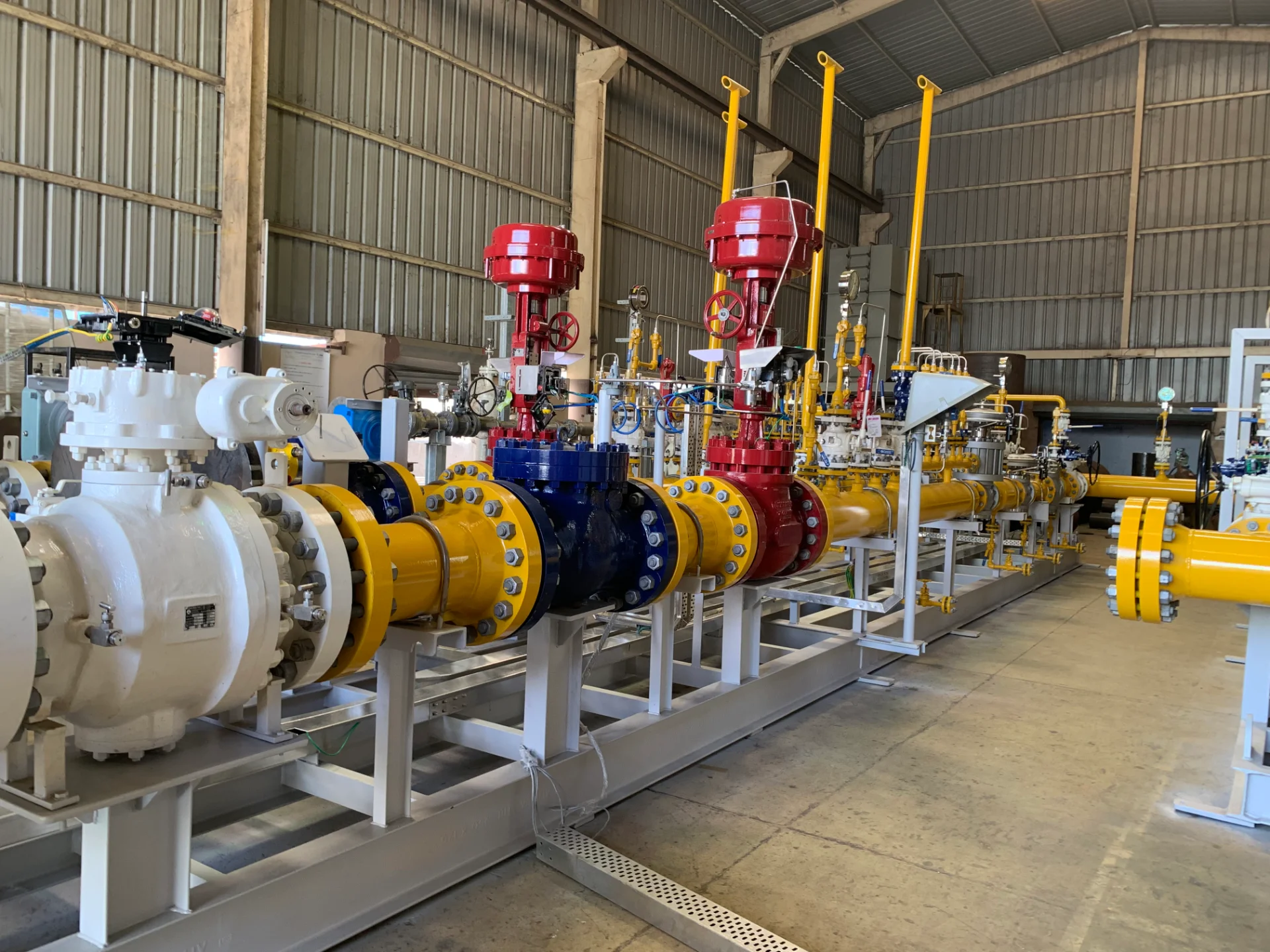 Gas Metering Skid