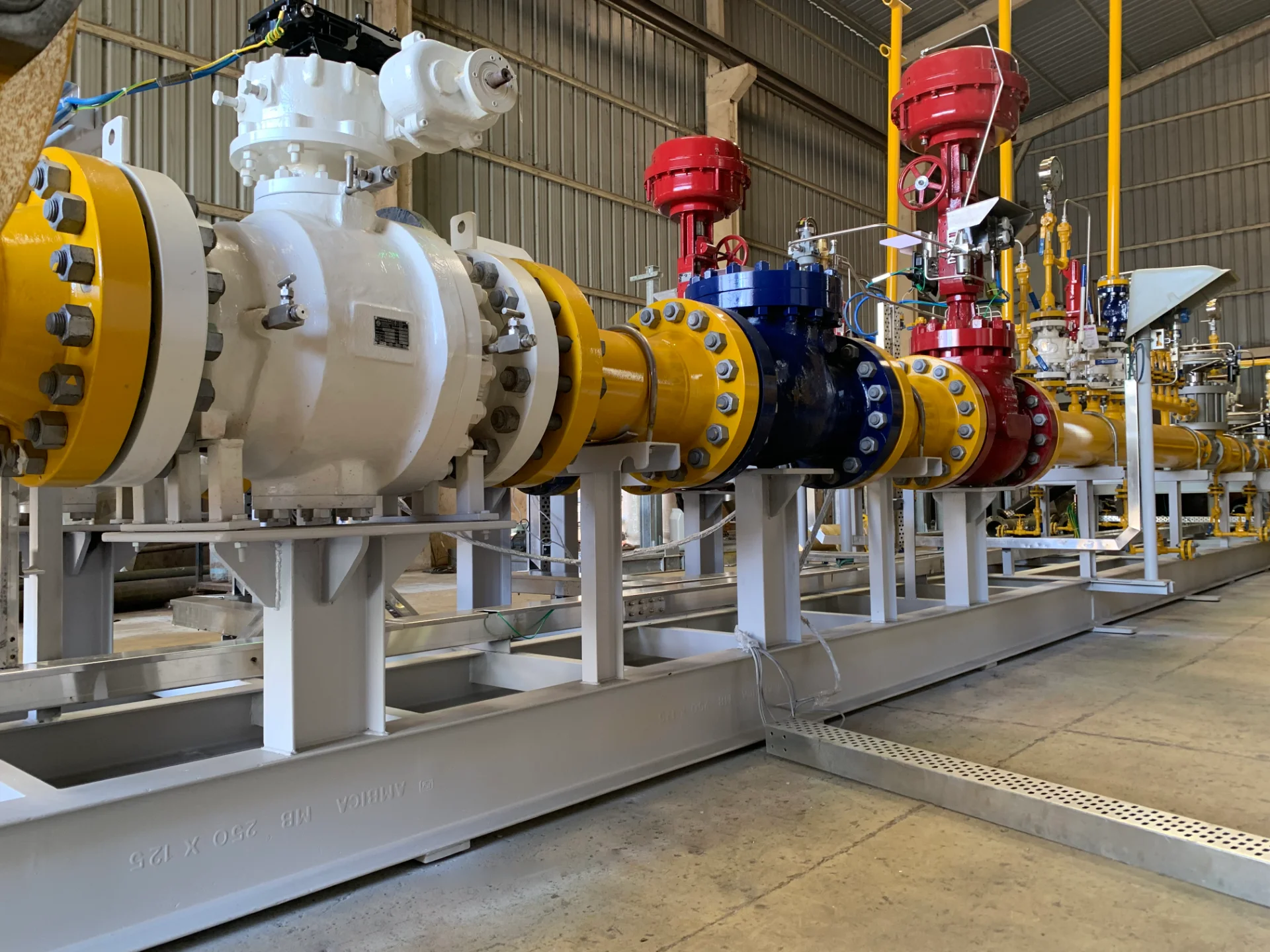 Gas Metering Skid