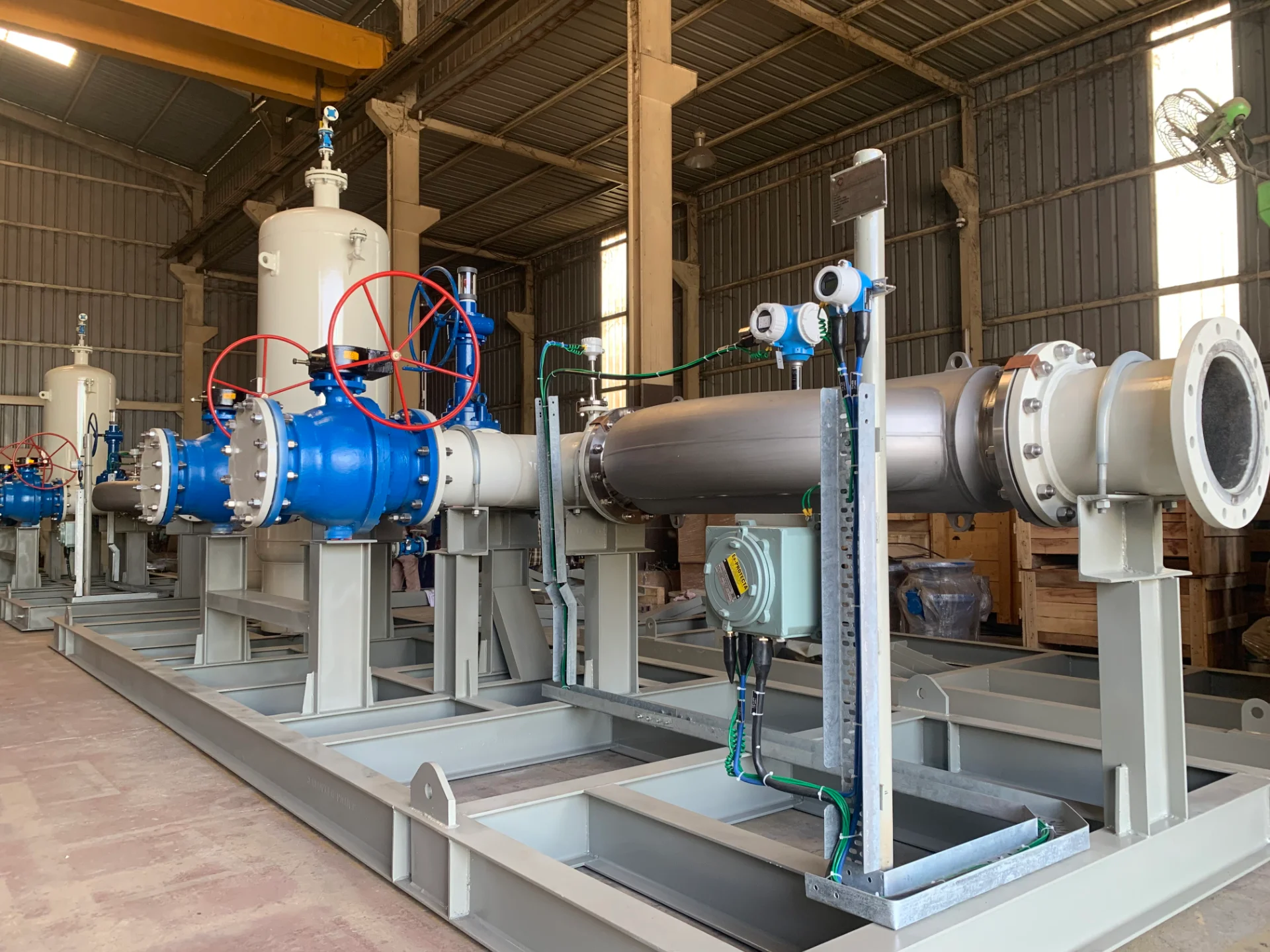 Liquid Metering and Pipeline Transfer Skids