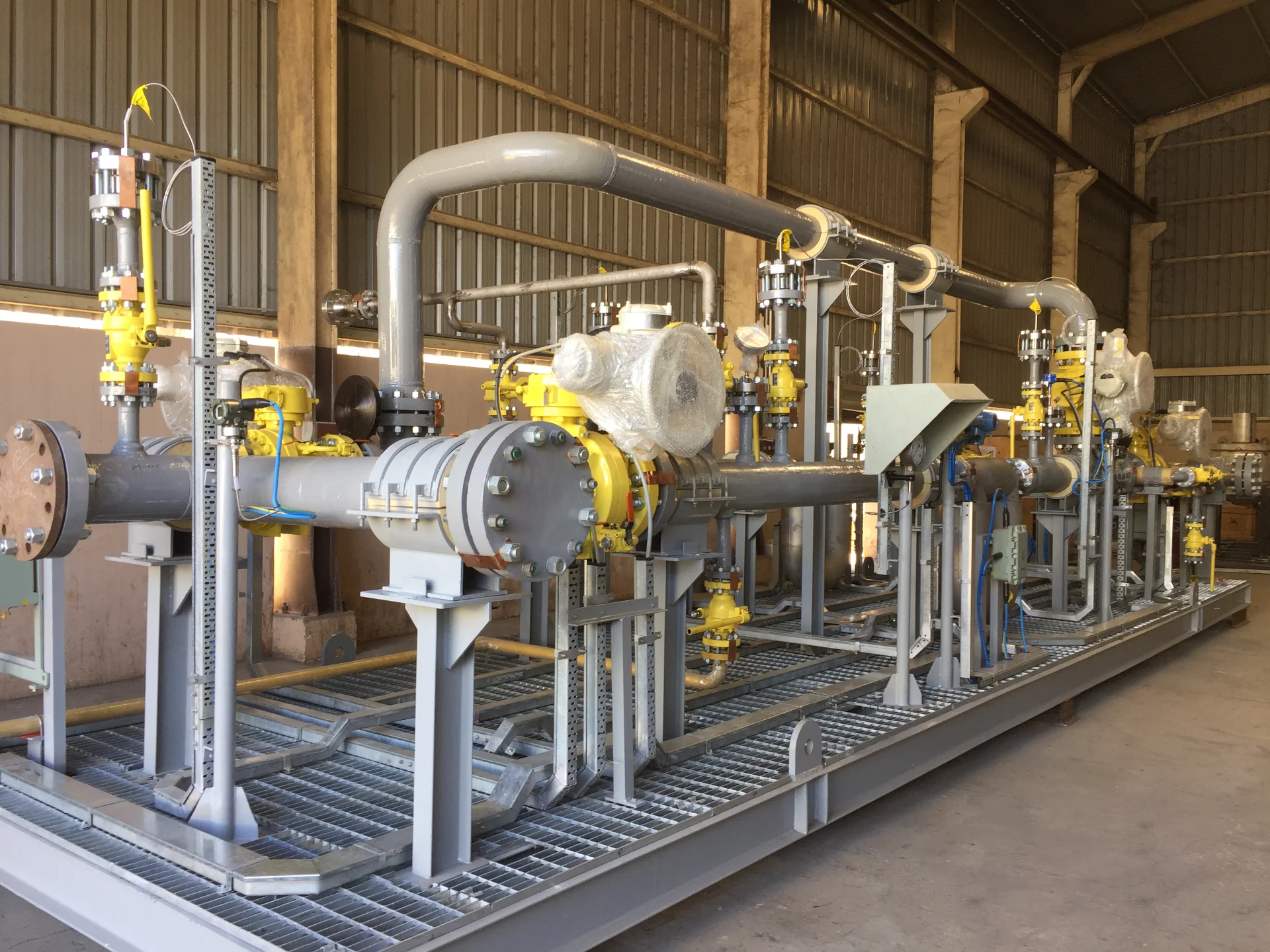 Liquid Metering and Pipeline Transfer Skids
